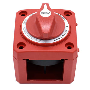 Bluewater On/Off Switch Battery Switch - Surface Mount - Red [9800-006-11] Bluewater