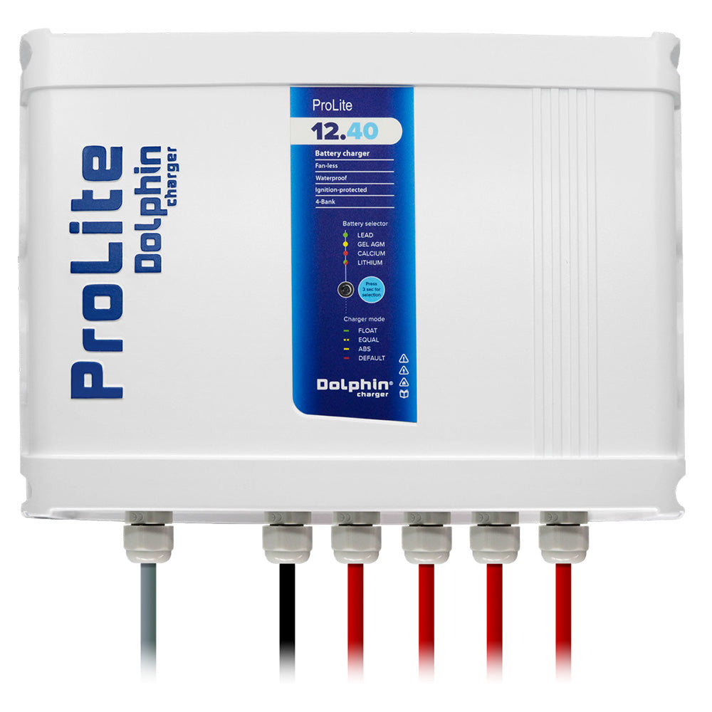 Dolphin ProLite Charger 4 Bank - 12V - 40A [99240] Dolphin Charger