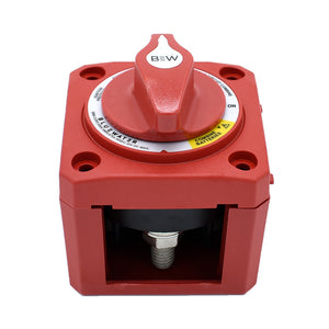 Bluewater Off/On Combine Battery Switch w/o Base - Surface Mount - Red [9800-011-11] Bluewater