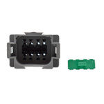 Bluewater 8 Position Male Deutsch Connector w/Wedge Lock [DT04-8P] Bluewater
