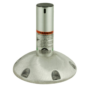 Springfield 2-3/8" Explorer Fixed-Height Locking Pedestal - 9" [1250309-LNS] Springfield Marine