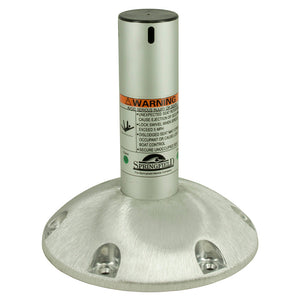 Springfield 2-3/8" Explorer Fixed-Height Locking Pedestal - 10" [1250310-MLNS] Springfield Marine