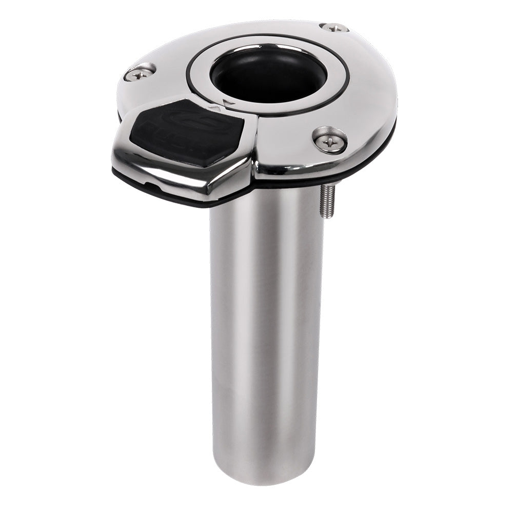 Exploding Fish EVO-360 Flush Mount Rotating Rod Holder w/8.5" Tube at 0 Degrees [2ER008] Exploding Fish