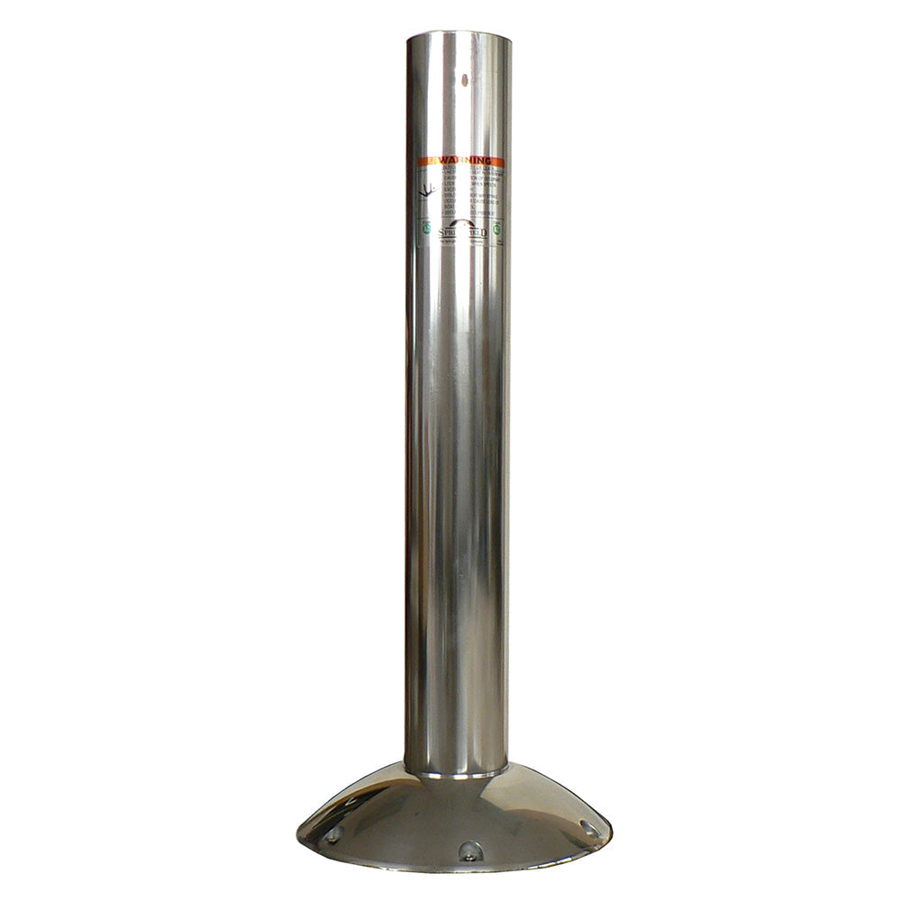Springfield 4" Elite Fixed-Height Pedestal - 30" [1450030-P] Springfield Marine