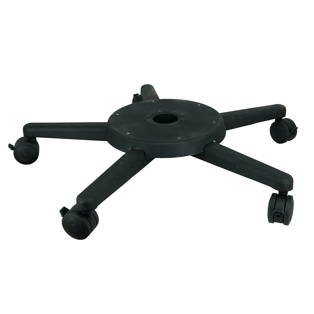 Springfield 5-Legged Deck Base w/Plate [1580550-BLK] Springfield Marine
