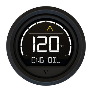 Veratron VL Digital 52 w/Triangular Black Bezel [B00205701] Veratron