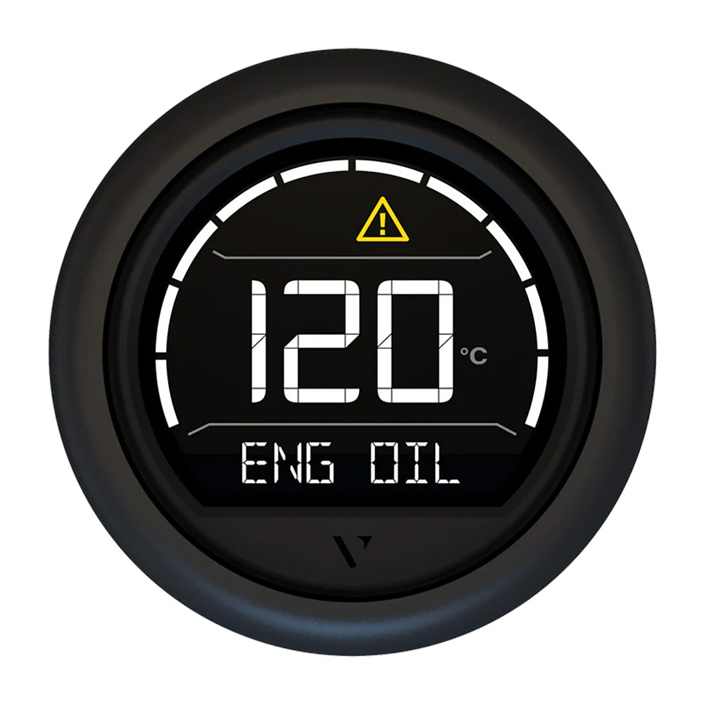 Veratron VL Digital 52 w/Round Black Bezel [B00205702] Veratron