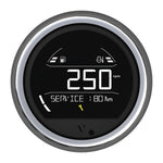 Veratron VL Digital 85 w/Round Chrome Bezel [B00205804] Veratron