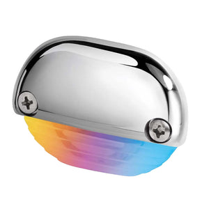 Hella Marine Apelo RGB Step Lamp - Stainless Steel Cap [958126551] Hella Marine