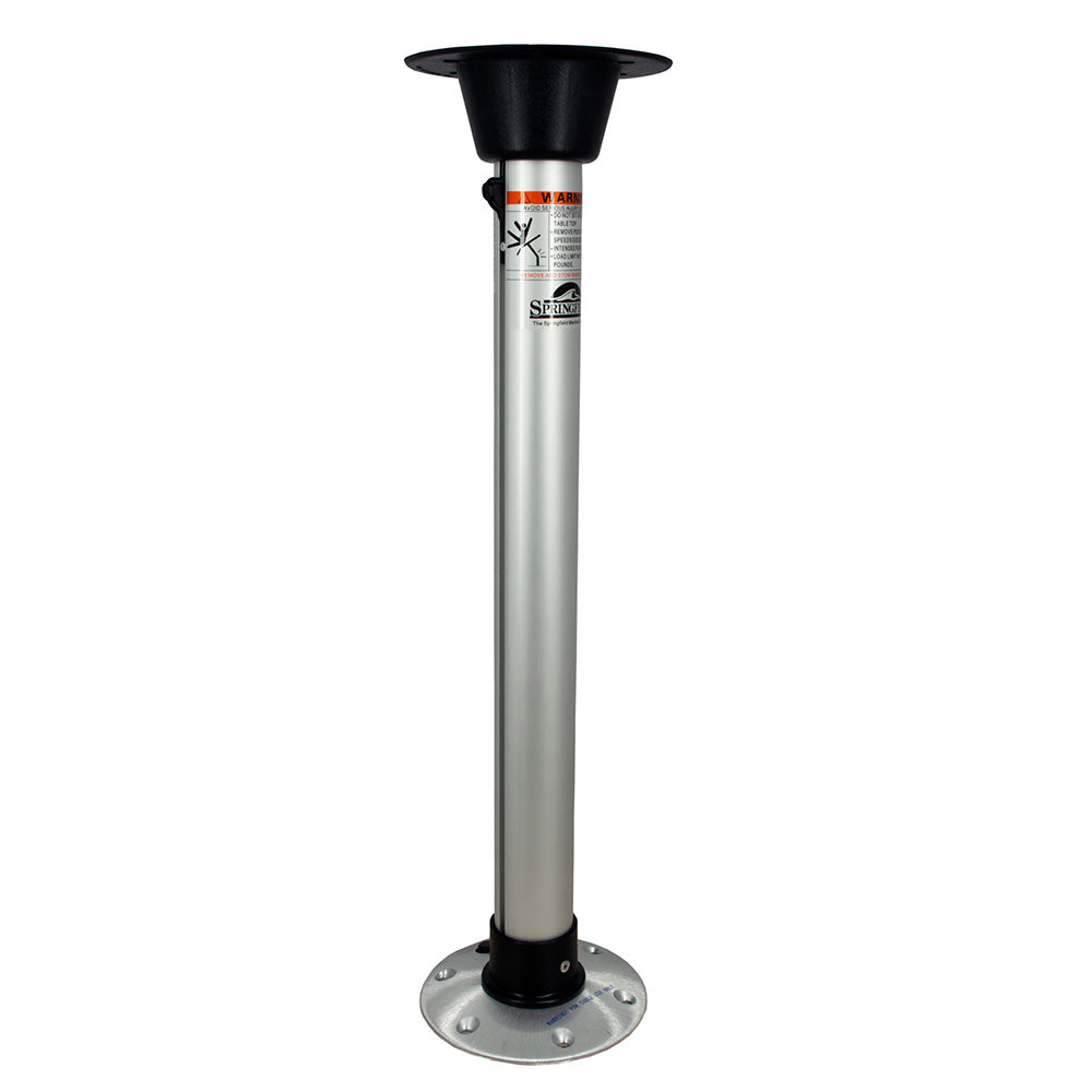 Springfield 2-3/8" Thread-Lock Uni-Lock Table Pedestal Package - 27" [1690727-SL] Springfield Marine