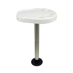 Springfield Party Platter Thread-Lock Surface Mount Table Package - White [1690901] Springfield Marine