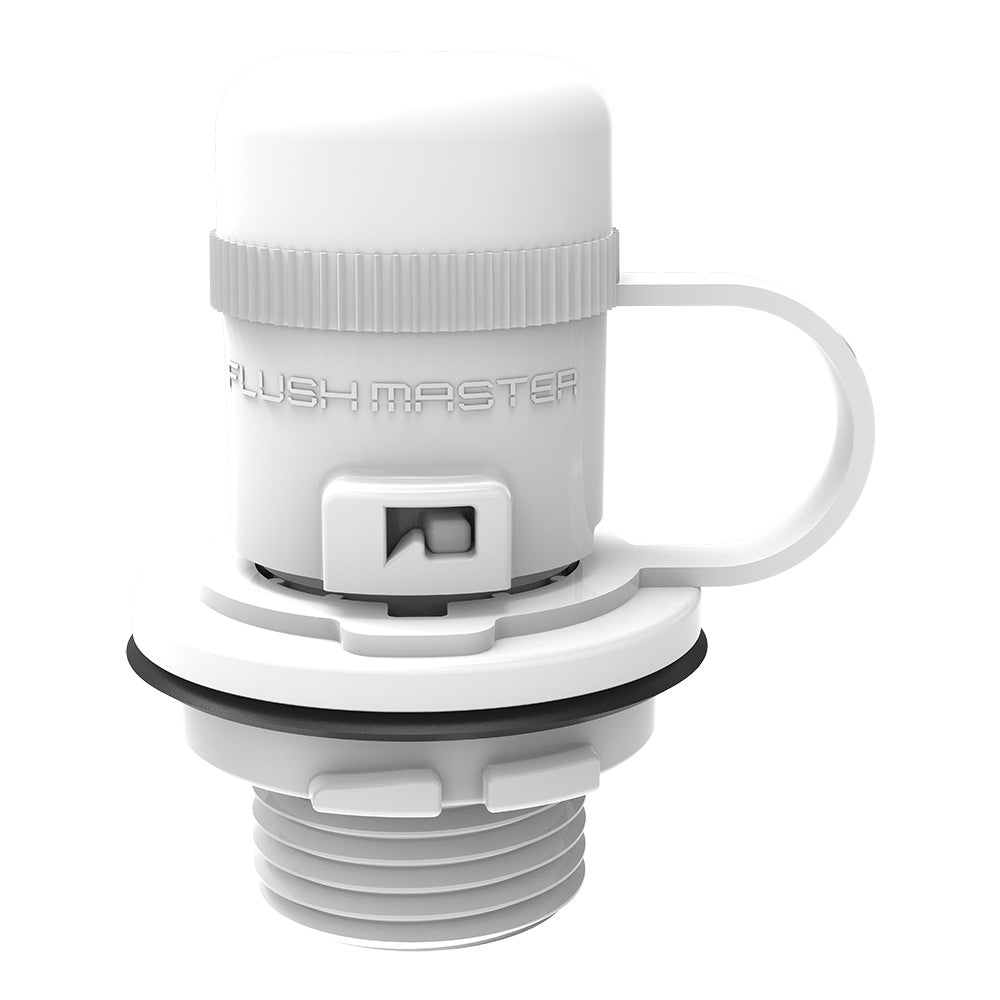 Flushmaster Flush Port Quick Connect f/Mercury - White [SM-FMQCMW] Flushmaster