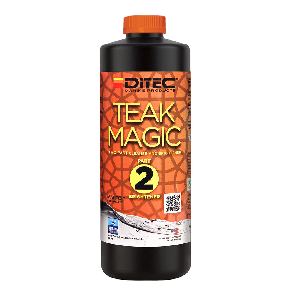 DiTEC Teak Magic: Part 2 - 32oz [TC-MGQT-PRT2] DiTEC Marine Products