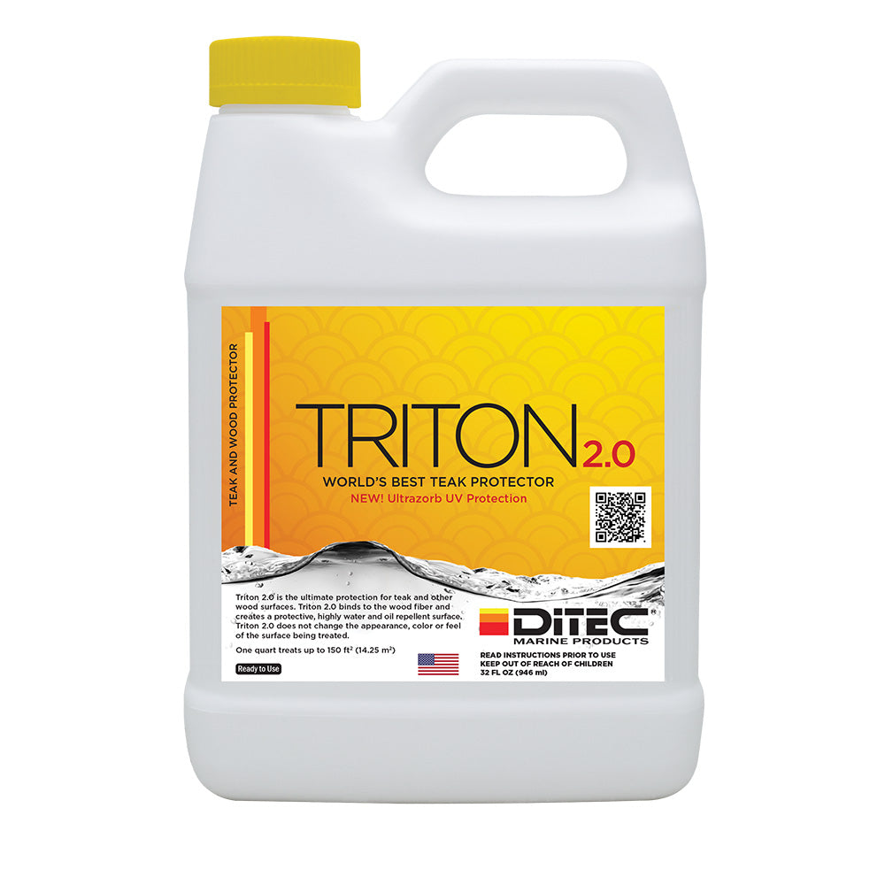 DiTEC TRITON 2.0 Teak  Wood Protectant - 32oz [AM-A8OQ-8NID] DiTEC Marine Products