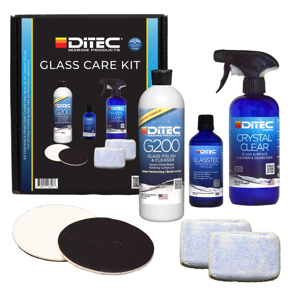 DiTEC Marine Glass Care Kit [22-KITS-GLAS] DiTEC Marine Products