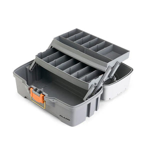Plano Two-Tray Tackle Box - Light Grey/Dark Grey [P000403] Plano