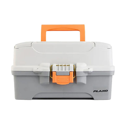 Plano Two-Tray Tackle Box - Light Grey/Dark Grey [P000403] Plano