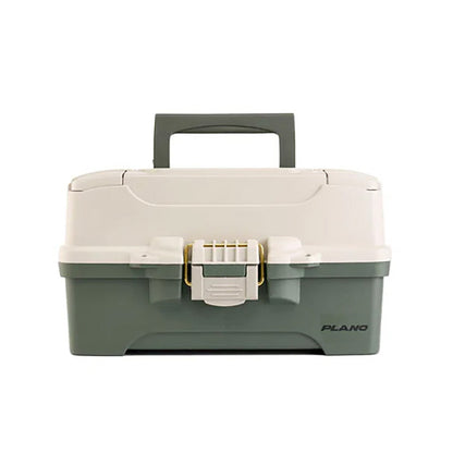 Plano Two-Tray Tackle Box - Green/Tan [P000404] Plano