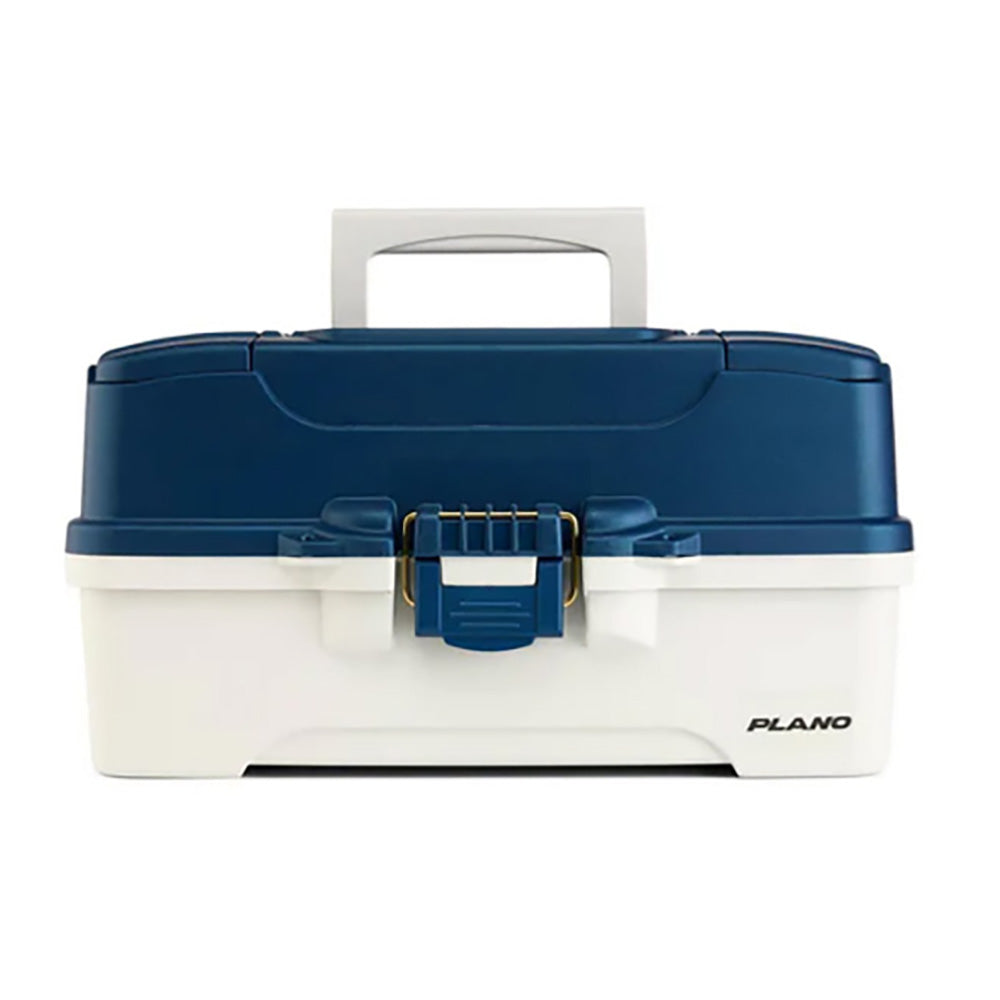 Plano Three-Tray Tackle Box - Blue/White [P000405] Plano