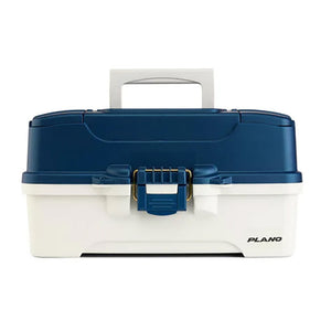 Plano Three-Tray Tackle Box - Blue/White [P000405] Plano