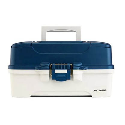 Plano Three-Tray Tackle Box - Blue/White [P000405] Plano
