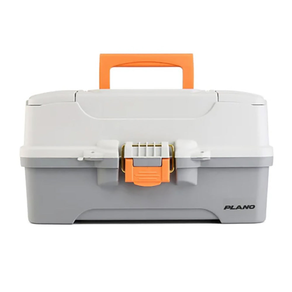 Plano Three-Tray Tackle Box - Light Grey/Dark Grey [P000406] Plano