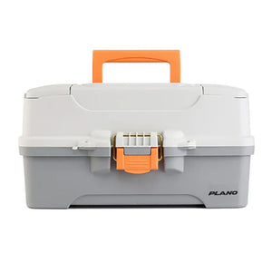 Plano Three-Tray Tackle Box - Light Grey/Dark Grey [P000406] Plano