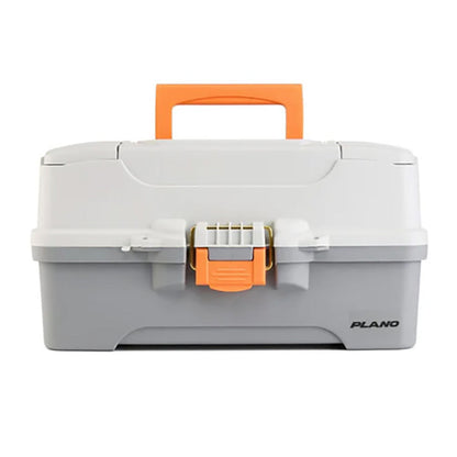 Plano Three-Tray Tackle Box - Light Grey/Dark Grey [P000406] Plano