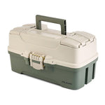 Plano Three-Tray Tackle Box - Green/Tan [P000407] Plano