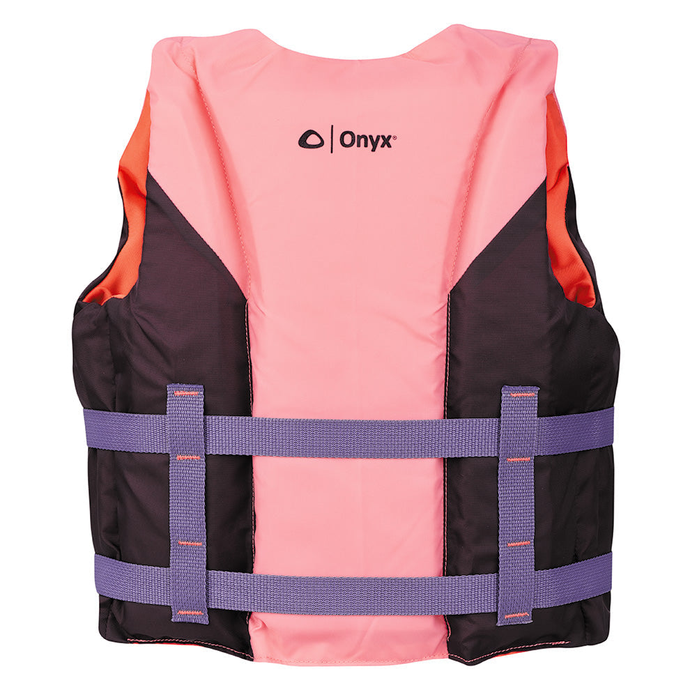 Onyx Shoal All Adventure Youth Life Jacket - Pink [121000-105-002-26] Onyx Outdoor