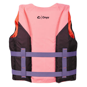 Onyx Shoal All Adventure Youth Life Jacket - Pink [121000-105-002-26] Onyx Outdoor