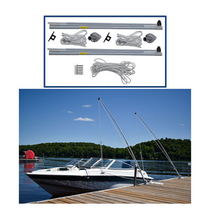 Dock Edge Supreme EZ-Stow Mooring Whips - 10' - 4,000lbs - Up to 21' [DE3330F] Dock Edge