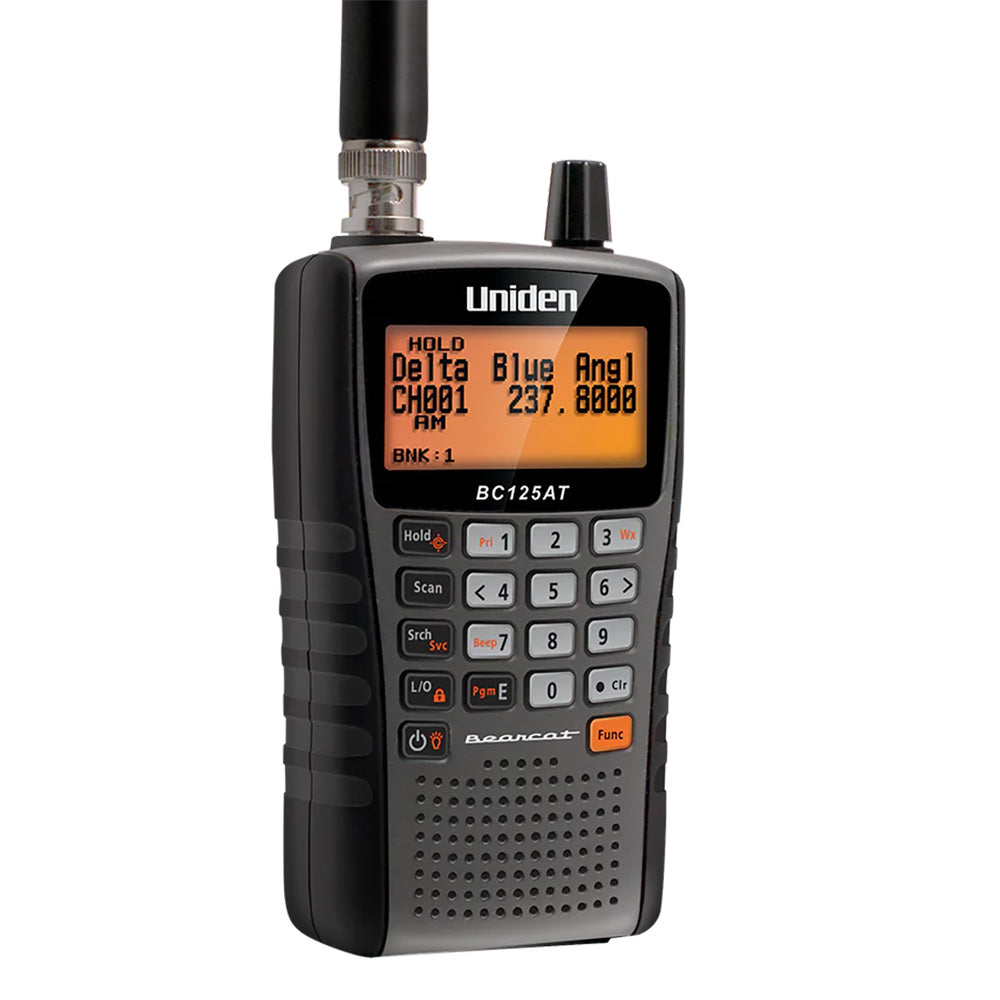 Uniden BC125AT Feature-Rich Analog Handheld Scanner [BC125AT] Uniden