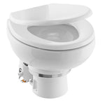 Dometic MasterFlush 7160 White Electric Macerating Toilet w/Orbit Base, Raw Water Flush - 12V [9610007274] Dometic