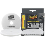 Meguiar's Professional 5" Ultra Universal Microfiber Pads *2-Pack [M5MFP2] Meguiar's