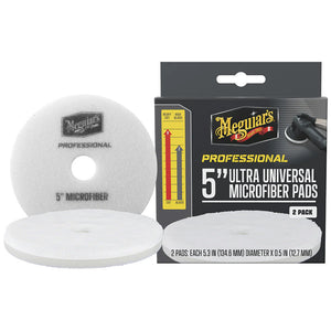 Meguiar's Professional 5" Ultra Universal Microfiber Pads *2-Pack [M5MFP2] Meguiar's