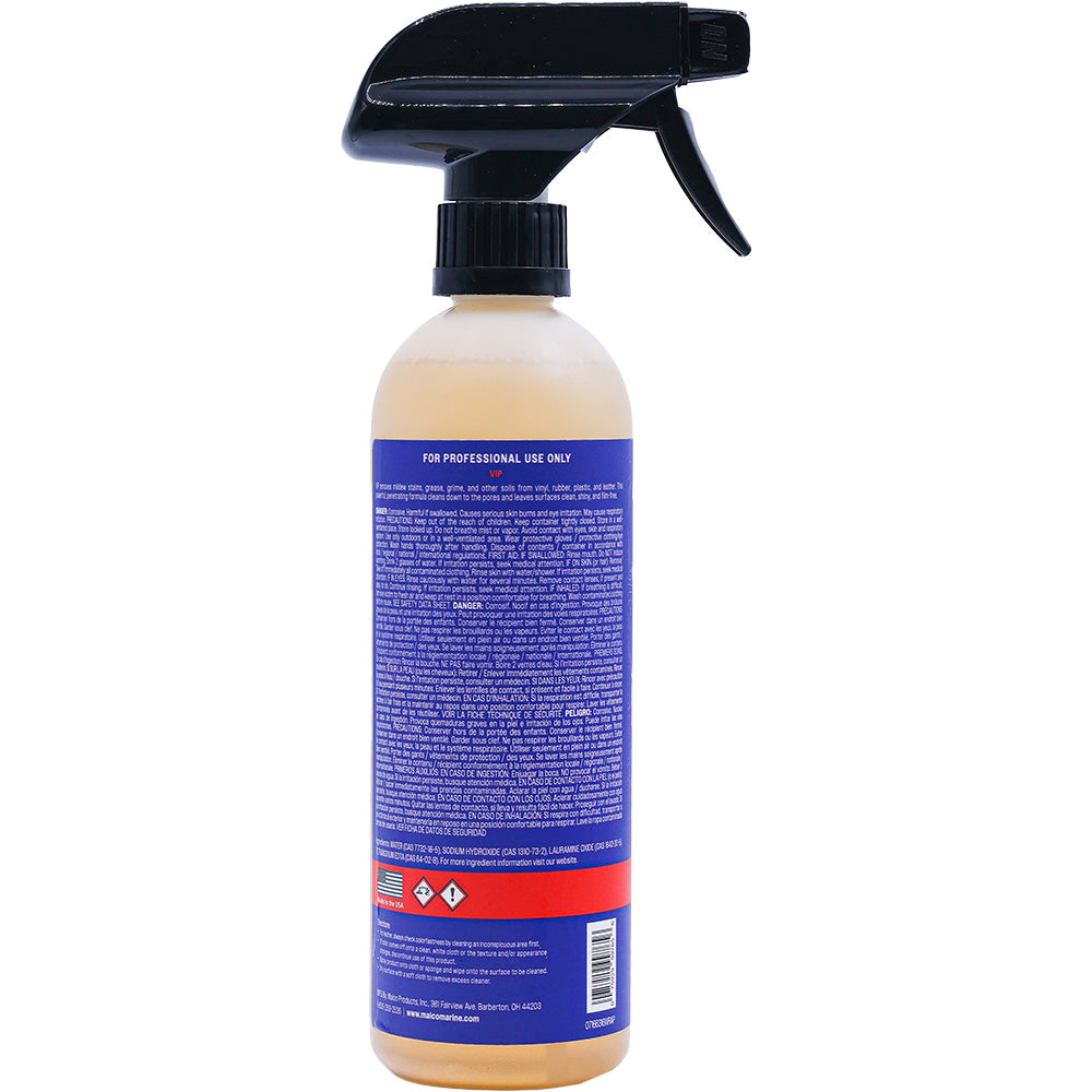 Malco VIP Vinyl  Plastic Cleaner - 16oz [166316] Malco Products Inc