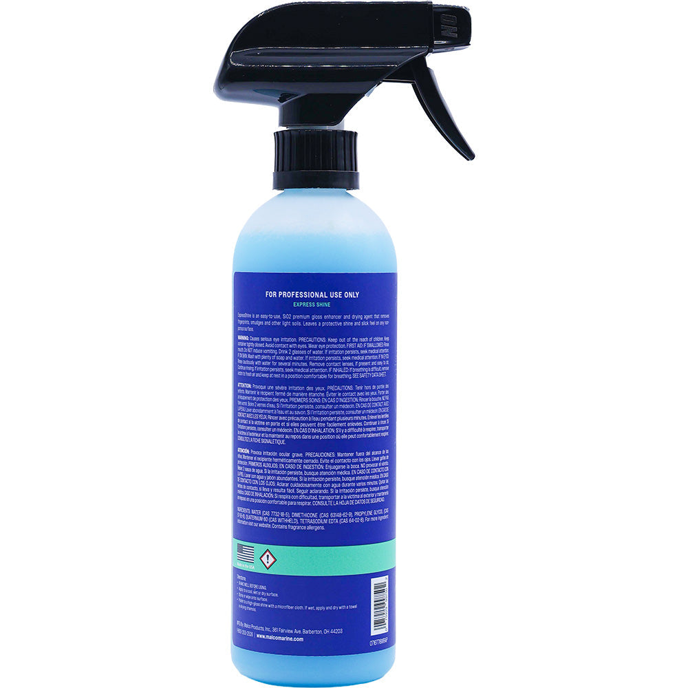 Malco Express Shine SiO2 Detail Spray - 16oz [167716] Malco Products Inc