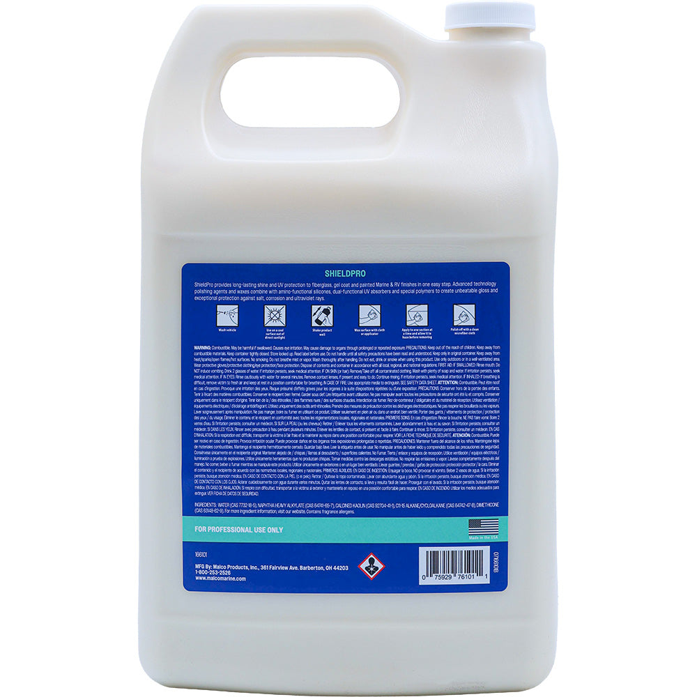 Malco ShieldPro UV Crme Wax - 1 Gallon [166101] Malco Products Inc