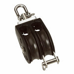 Barton Size 1 30mm Plain Bearing Pulley Block Double Swivel  Becket [N01231] Barton Marine