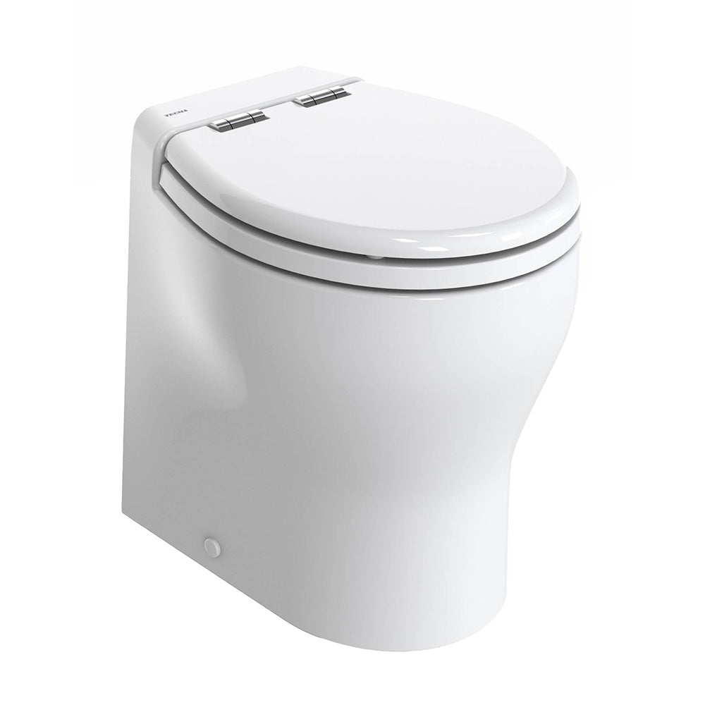 Thetford Silence 2G w/Wood Polyester Soft Close Seat  Standard Solenoid - High, White, 12V [T-E2G012NW/D00C00] Thetford Marine