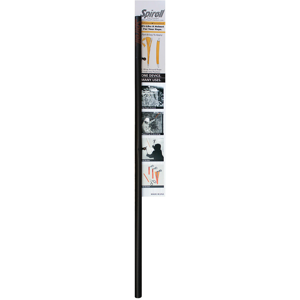 Spiroll Rope Protector Black f/Lines 1/2"  Greater [SPL-24-B-RP] Spiroll