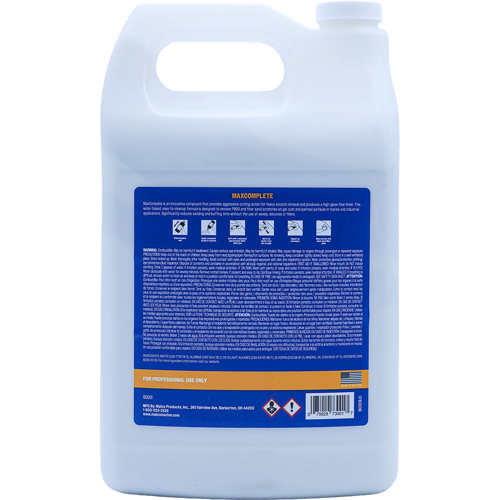 Malco MaxComplete Compound - 1 Gallon [163001] Malco