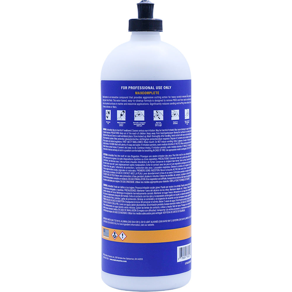 Malco MaxComplete Compound - 32oz [163032] Malco