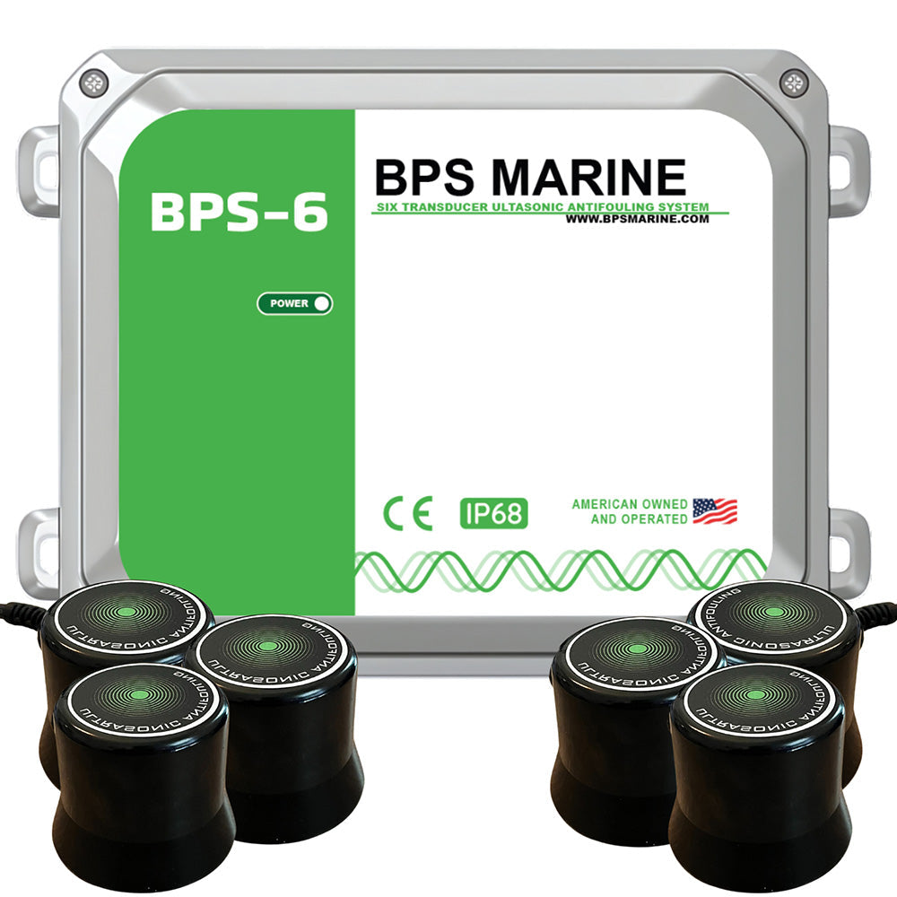 BPS Marine BPS-6 6-Transducer Ultrasonic Antifouling System - 12VDC [BPS-6] BPS Marine