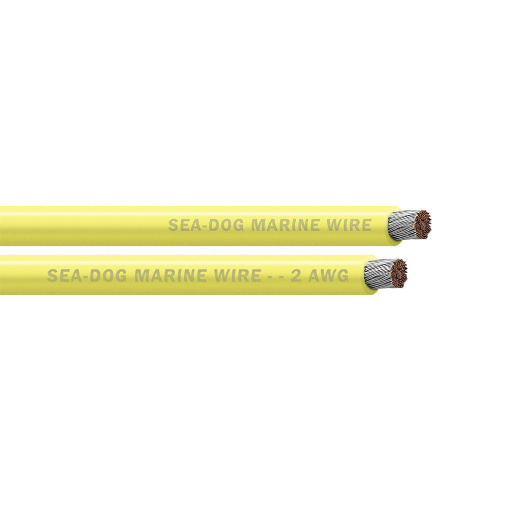 Sea-Dog 2 AWG Yellow Battery Cable - 250' [8002034] Sea-Dog