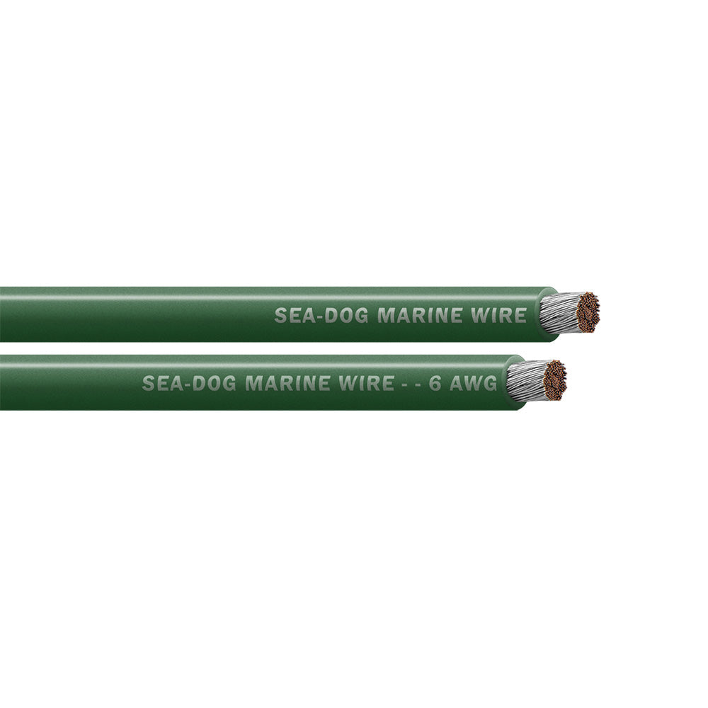 Sea Dog 6 AWG Green Battery Cable - 250' [8006044] Sea-Dog