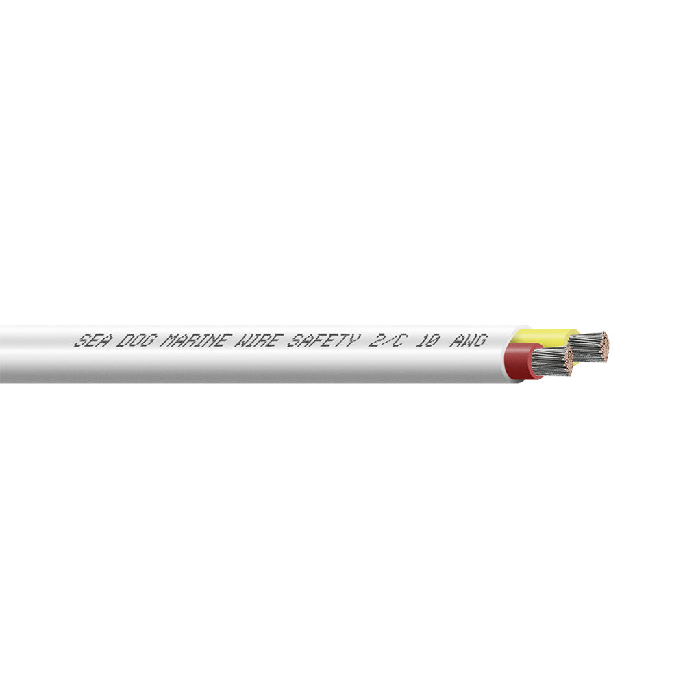 Sea-Dog 10/2 AWG Flat Duplex Safety Wire - Red/Yellow - 100' [8010222] Sea-Dog