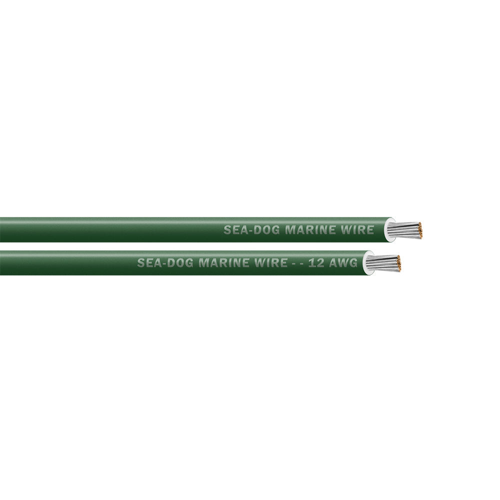 Sea-Dog 12 AWG Green Primary Wire - 250' [8012044] Sea-Dog