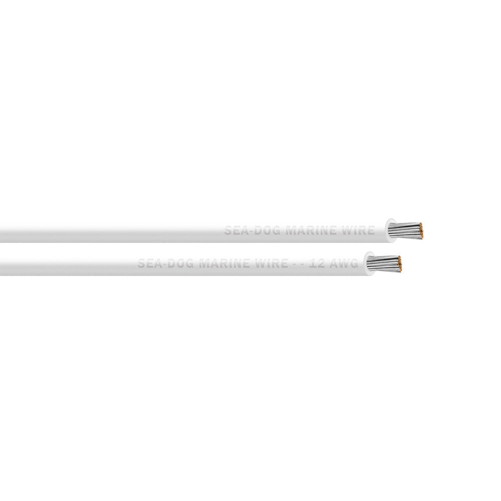 Sea-Dog 12 AWG White Primary Wire - 250' [8012054] Sea-Dog